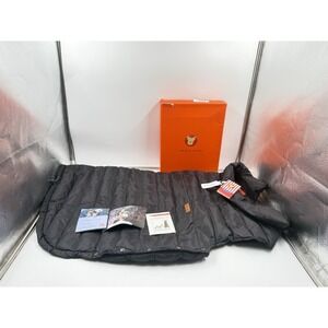 Space Lion Dog Puffer‎ Jacket Down Winter Coat Black Size 30/5XL